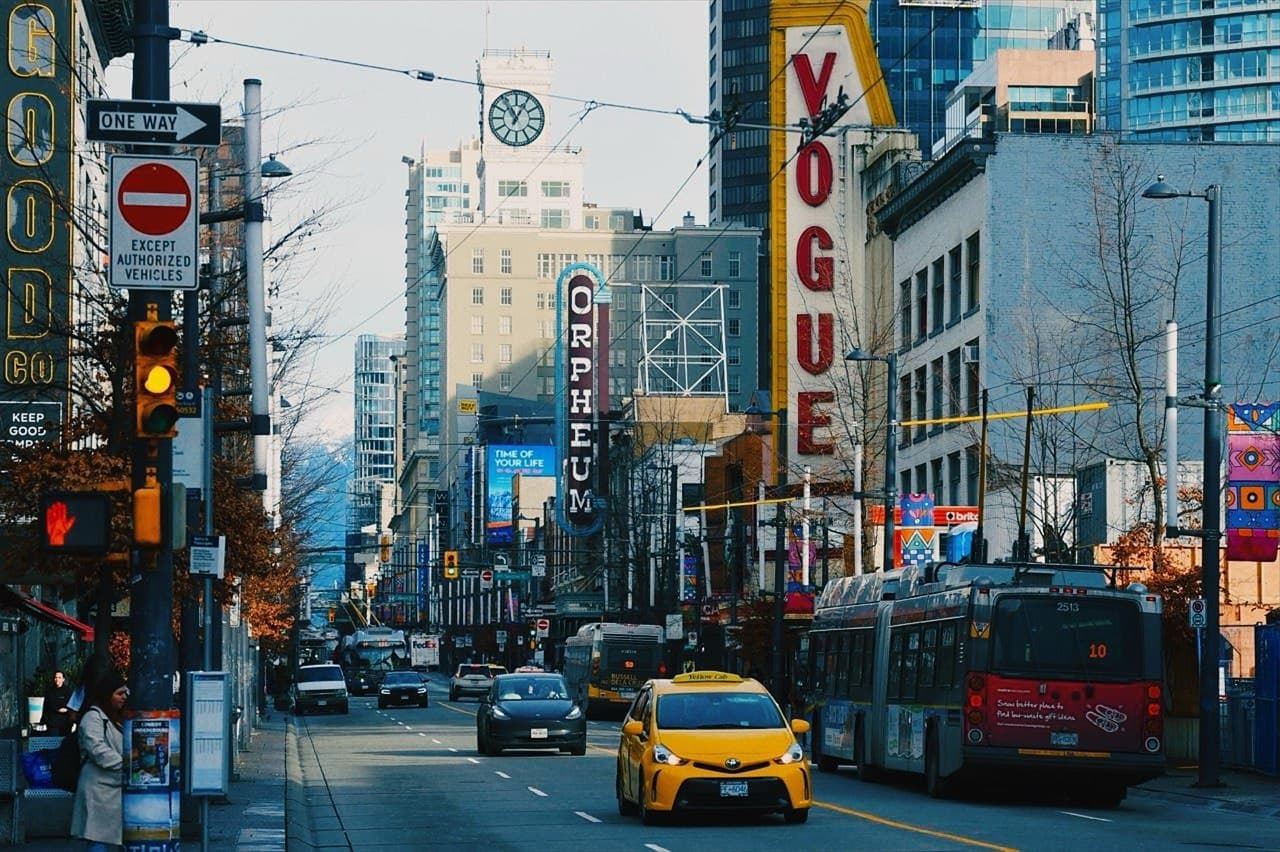 Vansun Studio on Granville Street, Vancouver