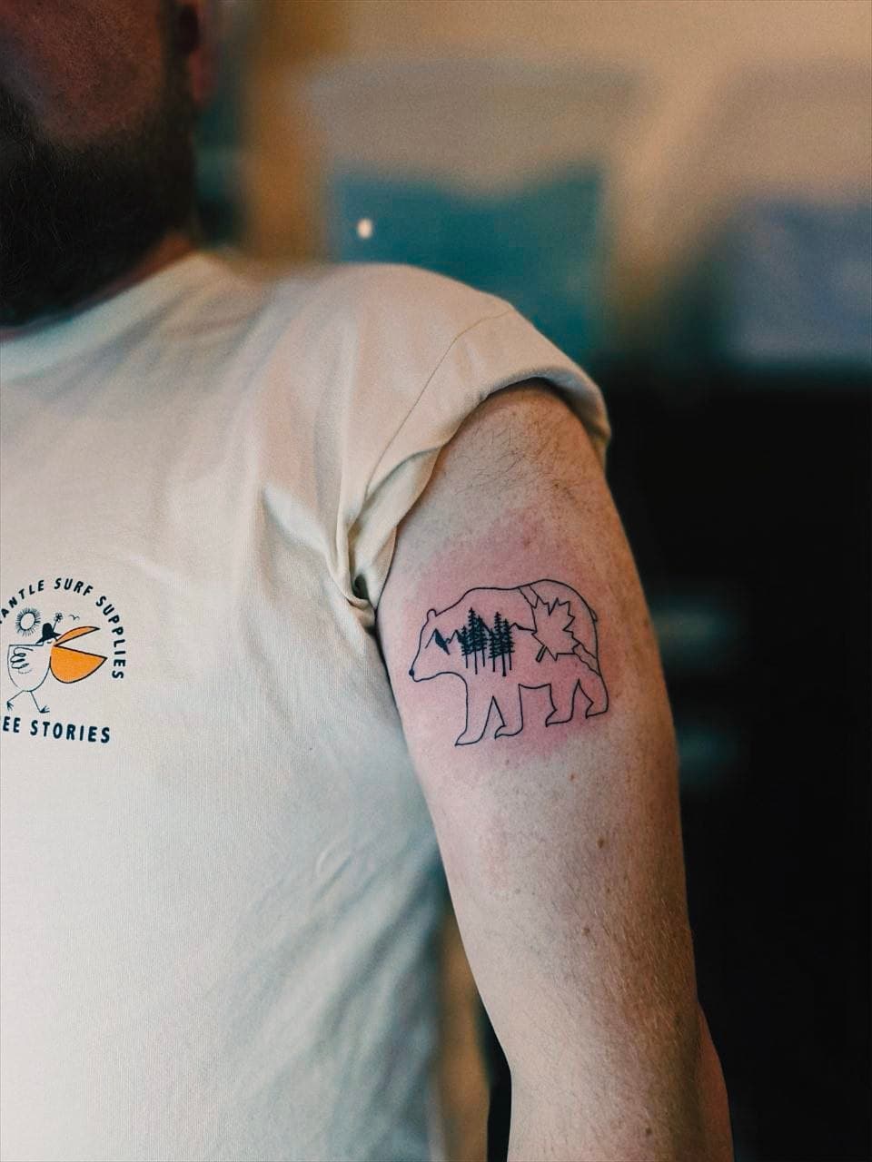 Bear tattoo