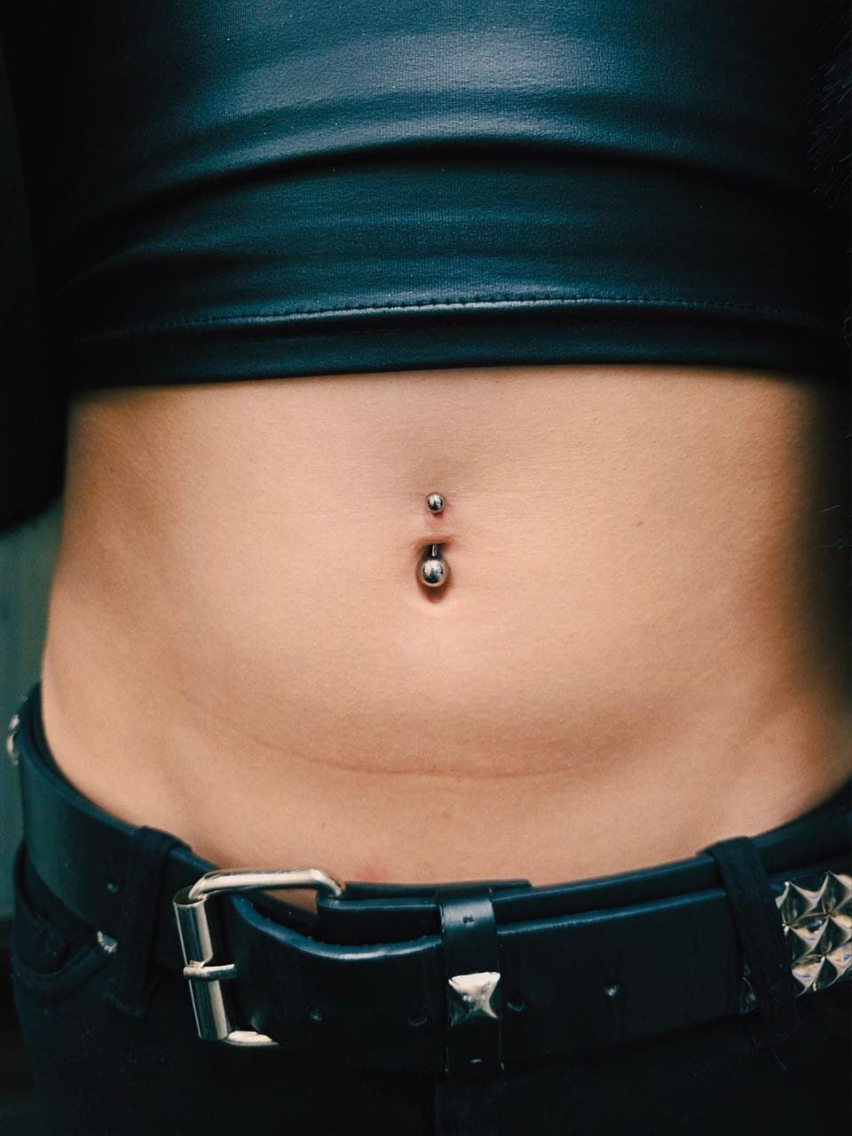 Navel piercing